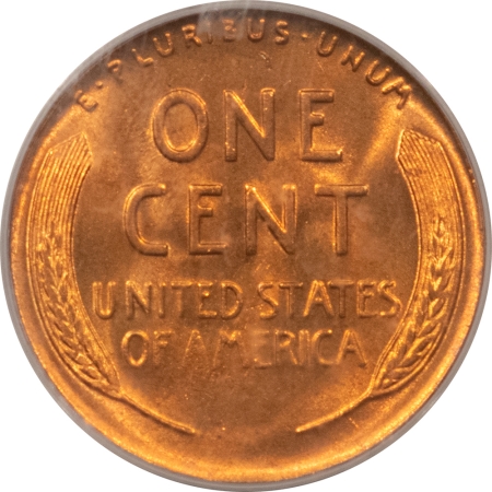 Lincoln Cents (Wheat) 1933-D LINCOLN CENT – PCGS MS-66 RD, OLD GREEN HOLDER, GEM & PREMIUM QUALITY!