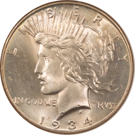 New Certified Coins 1934 PEACE DOLLAR – NGC MS-64, SMOOTH!