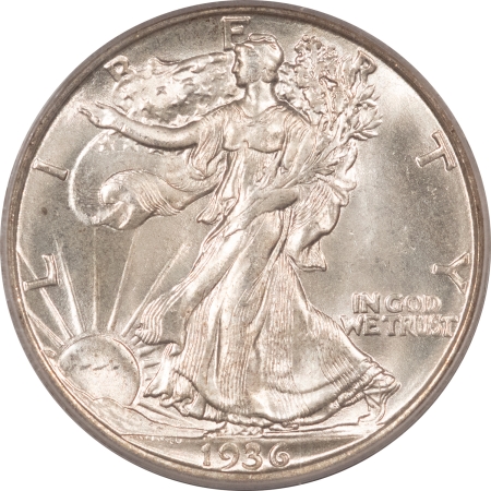 New Certified Coins 1936-D WALKING LIBERTY HALF DOLLAR – PCGS MS-65, BLAST WHITE GEM!