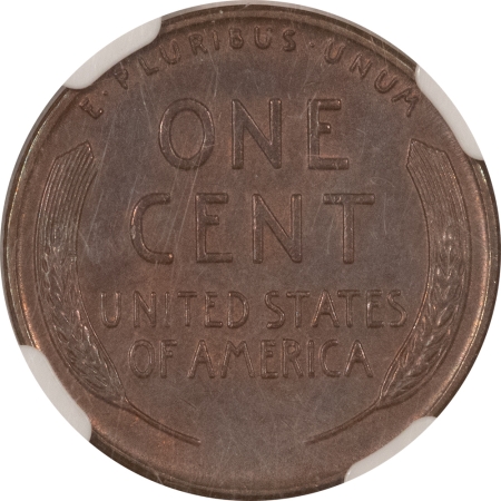 Lincoln Cents (Wheat) 1955/55 DOUBLED DIE OBVERSE LINCOLN CENT NGC MS-60 BN, NICE SMOOTH, LOOKS BETTER