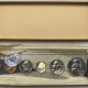 New Store Items 1963 5 COIN SILVER PROOF SET – GEM PROOF IN VINTAGE HOLDER!