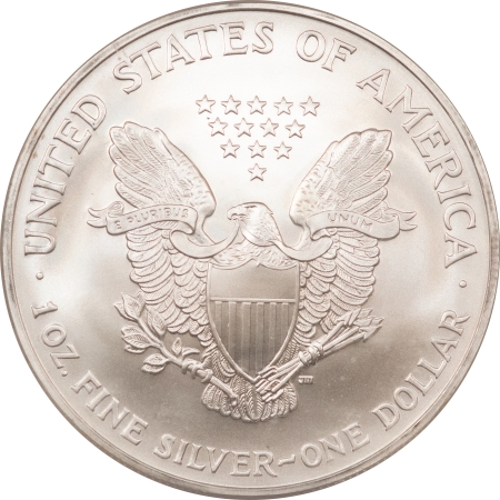 American Silver Eagles 2005 $1 AMERICAN SILVER EAGLE, 1 OZ – ICG MS-70