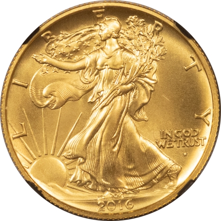 Modern Gold Commems 2016-W WALKING LIBERTY 1/2 OZ GOLD COMMEM 50C NGC SP-70 EARLY RELEASE MOY SIGNED