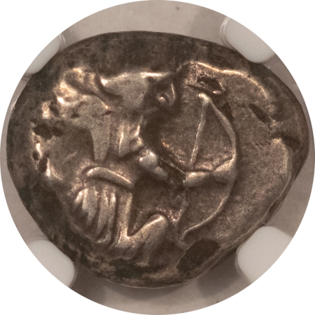 Ancient Coins 5TH-4TH CENT. BC ACHAEMENID EMPIRE AR SIGLOS 5.49G NGC VF 3/5 STRIKE 4/5 SURFACE