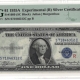 New Store Items 1935-A EXPERIMENTAL (S) $1 SILVER CERTIFICATE, FR-1610, PMG GEM UNC-65 EPQ; NICE