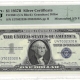 New Store Items 1935-D $1 SILVER CERTIFICATE “STAR” CONSECUTIVE PAIR, FR-1613N*, PMG CH AU58 EPQ