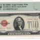 New Store Items 1928-G $2 LEGAL TENDER (U.S. NOTE), FR-1508, PMG ABOUT UNCIRCULATED-53