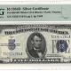 New Store Items 1934-D $5 SILVER CERTIFICATE, WIDE, FR-1654Wi, PMG GRADED GEM UNC-65 EPQ!
