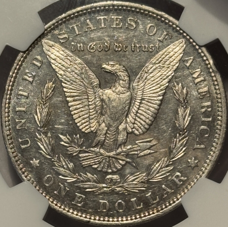 Morgan Dollars 1894 MORGAN DOLLAR – NGC MS-60 PL, PROOFLIKE, MIRRORED FIELDS, POP 1 OF 5, RARE!