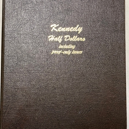 New Store Items 1964-2002 KENNEDY 50C SET BU, PRF & SILVER PROOF COMPLETE IN DELUXE DANSCO ALBUM