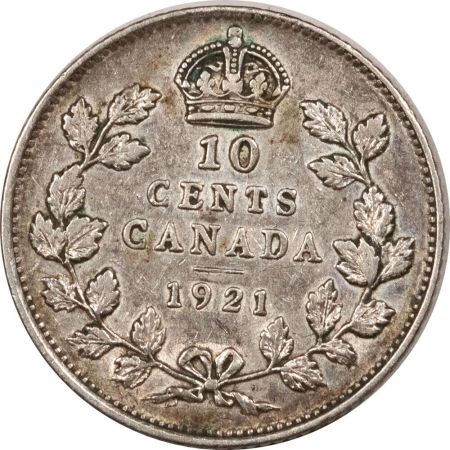 New Store Items 1921 CANADA SILVER 10 CENTS KM-23a, NICE, VIRTUALLY UNCIRCULATED, LOOKS CHOICE!