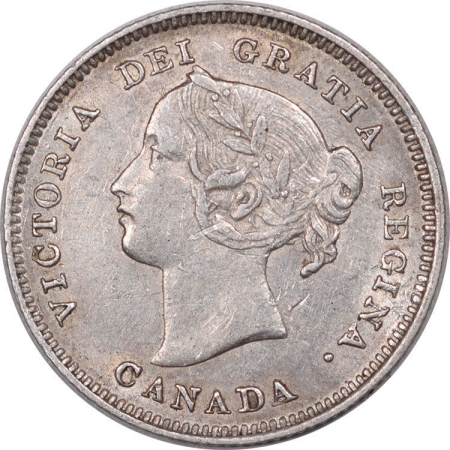 New Store Items 1901 CANADA FIVE CENTS KM #2 – HIGH GRADE EXAMPLE!