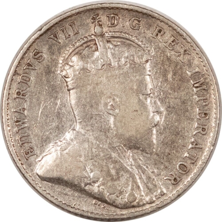 World Certified Coins 1904 CANADA 10c, KM-10, TOUGH DATE! – HIGH GRADE CIRCULATED EXAMPLE!