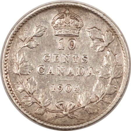 New Store Items 1904 CANADA 10c, KM-10, TOUGH DATE! – HIGH GRADE CIRCULATED EXAMPLE!