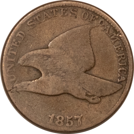 Flying Eagle 1857 FLYING EAGLE CENT – CIRCULATED