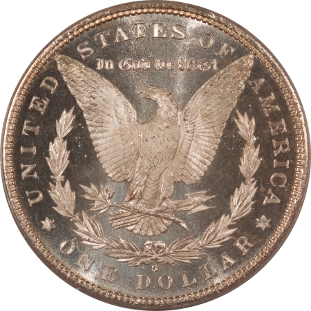 Morgan Dollars 1881-S MORGAN DOLLAR – PCGS MS-65 PL, PROOFLIKE, 2 PIECE RATTLER & PQ!