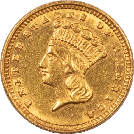 $1 1882 $1 GOLD DOLLAR – HIGH GRADE EXAMPLE! MINTAGE 5000 SCARCE!