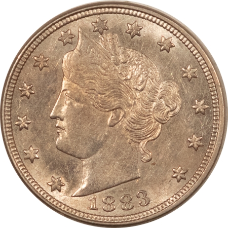 Liberty Nickels 1883 NO CENTS LIBERTY NICKEL – HIGH GRADE NEARLY UNCIRCULATED, LOOKS CHOICE!