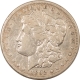 Morgan Dollars 1884-CC MORGAN DOLLAR – UNCIRCULATED W/ PRETTY REVERSE PATINA, CARSON CITY!