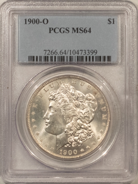 Morgan Dollars 1900-O MORGAN DOLLAR – PCGS MS-64