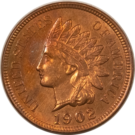 Indian 1902 INDIAN CENT – UNCIRCULATED DETAILS BUT WITH OBVERSE WIPE!
