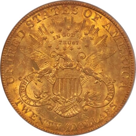 $20 1905 $20 LIBERTY GOLD DOUBLE EAGLE – PCGS MS-61 OGH & REALLY PQ! 58,910 MINTAGE!