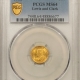 Gold 1922 $1 GRANT WITH STAR GOLD COMMEMORATIVE – PCGS MS-66, PQ & BEAUTIFUL!