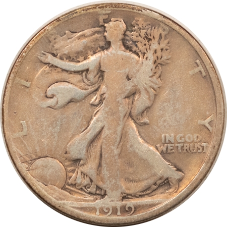 New Store Items 1919-D WALKING LIBERTY HALF DOLLAR – CIRCULATED, STRONG DETAILS!