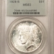 New Certified Coins 1925 PEACE DOLLAR – PCGS MS-66+ BLAZING WHITE & SUPERB!
