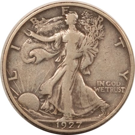 New Store Items 1927-S WALKING LIBERTY HALF DOLLAR HIGH GRADE CIRCULATED EXAMPLE STRONG DETAILS!