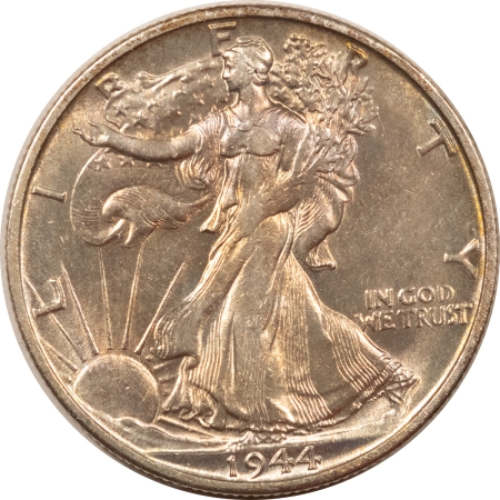 New Store Items 1944-S WALKING LIBERTY HALF DOLLAR – FLASHY ABOUT UNCIRCULATED/UNCIRCULATED!