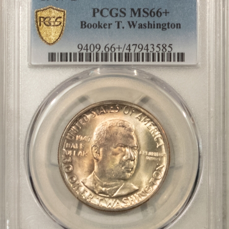New Certified Coins 1947-D BOOKER T WASHINGTON COMMEMORATIVE HALF DOLLAR – PCGS MS-66+ PRETTY GEM!