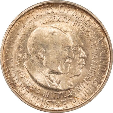 New Certified Coins 1951-S WASHINGTON-CARVER COMMEMORATIVE HALF DOLLAR – PCGS MS-66+, FRESH & PQ!