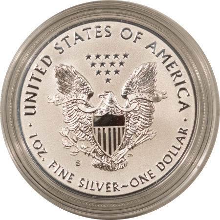 American Silver Eagles 2019-S $1 ENHANCED REVERSE PROOF AMERICAN SILVER EAGLE, 1 OZ – WITH BOX AND COA!