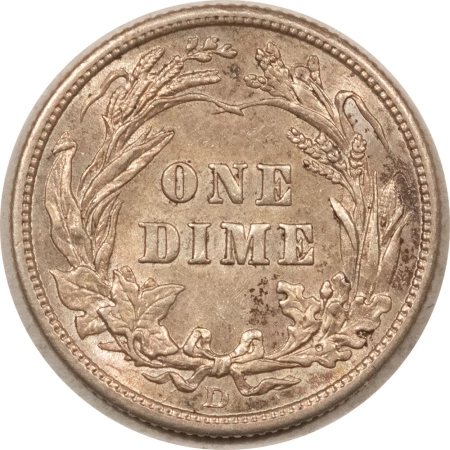 Barber Dimes 1914-D BARBER DIME – UNCIRCULATED, CLAIMS TO CHOICE!