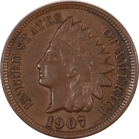 New Store Items 1907 INDIAN CENT – HIGH GRADE NEARLY UNCIRC LOOKS CHOICE!