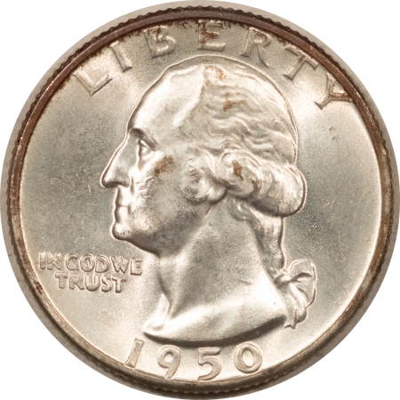 U.S. Uncertified Coins 1950-D WASHINGTON QUARTER – UNCIRCULATED! GEM!