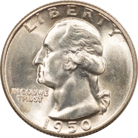 New Store Items 1950-D WASHINGTON QUARTER – UNCIRCULATED VERY CHOICE!