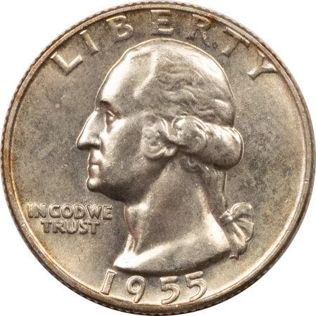 U.S. Uncertified Coins 1955-D WASHINGTON QUARTER – UNCIRCULATED GEM!