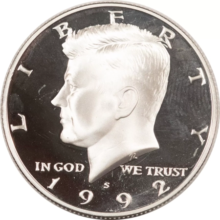 New Store Items 1992-S SILVER PROOF KENNEDY HALF DOLLAR – GEM PROOF!