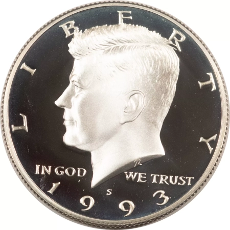 New Store Items 1993-S SILVER PROOF KENNEDY HALF DOLLAR – GEM PROOF!