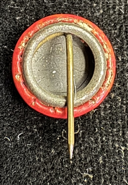 Political 1920 JAMES COX-TRIO OF 1/2″ CELLO “JIM COX” BUTTONS IN RED, WHITE & BLUE-MINT!
