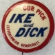 Other Collectibles 1960 NIXON-LODGE 3″ x 1 3/4″ OVAL CELLO JUGATE BUTTON, GRAPHIC & NICE – MINT!