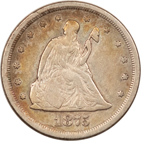 Twenty Cent Pieces 1875-S TWENTY CENT – HIGH GRADE CIRCULATED EXAMPLE! PRETTY!
