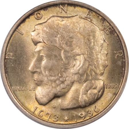 Silver 1936 ELGIN COMMEMORATIVE HALF DOLLAR – PCGS MS-65, PRETTY, PREMIUM QUALITY!