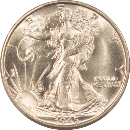 U.S. Certified Coins 1945-S WALKING LIBERTY HALF DOLLAR – PCGS MS-66+