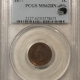 Indian 1864 INDIAN CENT, BRONZE, L ON RIBBON – NGC AU-58 BN