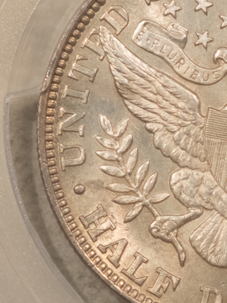 Barber Halves 1892 BARBER HALF DOLLAR – TDR FS-801 PCGS MS-63, RARE POP 2 & ONLY 2 FINER!