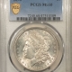 Morgan Dollars 1921 MORGAN DOLLAR PCGS MS-63, RATTLER HOLDER!