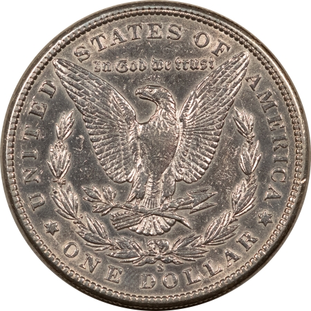 Morgan Dollars 1900-S $1 MORGAN DOLLAR – ABOUT UNCIRCULATED, THOROUGHLY POLISHED!